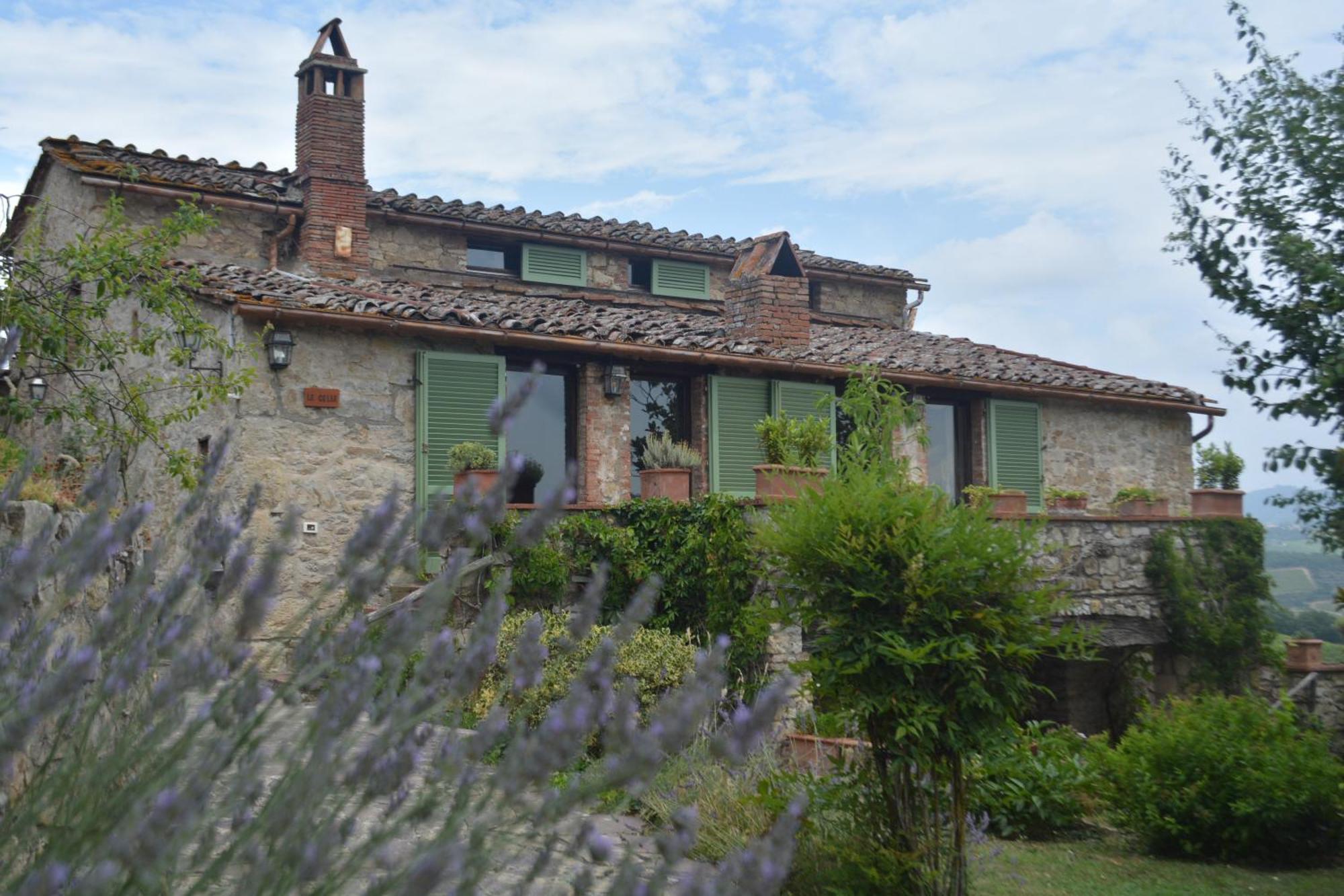 Celle Di Lecchi Nel Chianti Villa San Sano Dış mekan fotoğraf