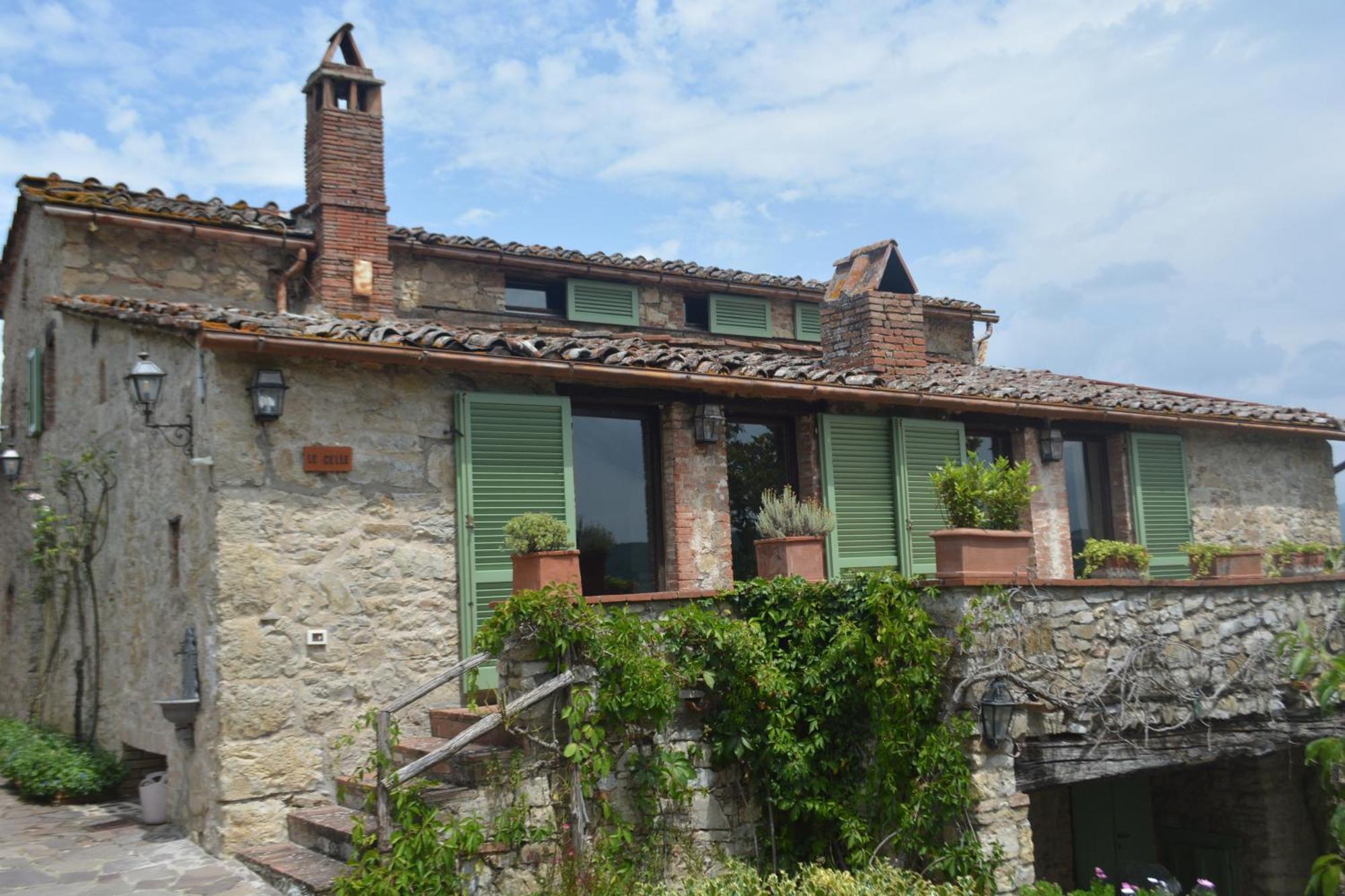 Celle Di Lecchi Nel Chianti Villa San Sano Dış mekan fotoğraf